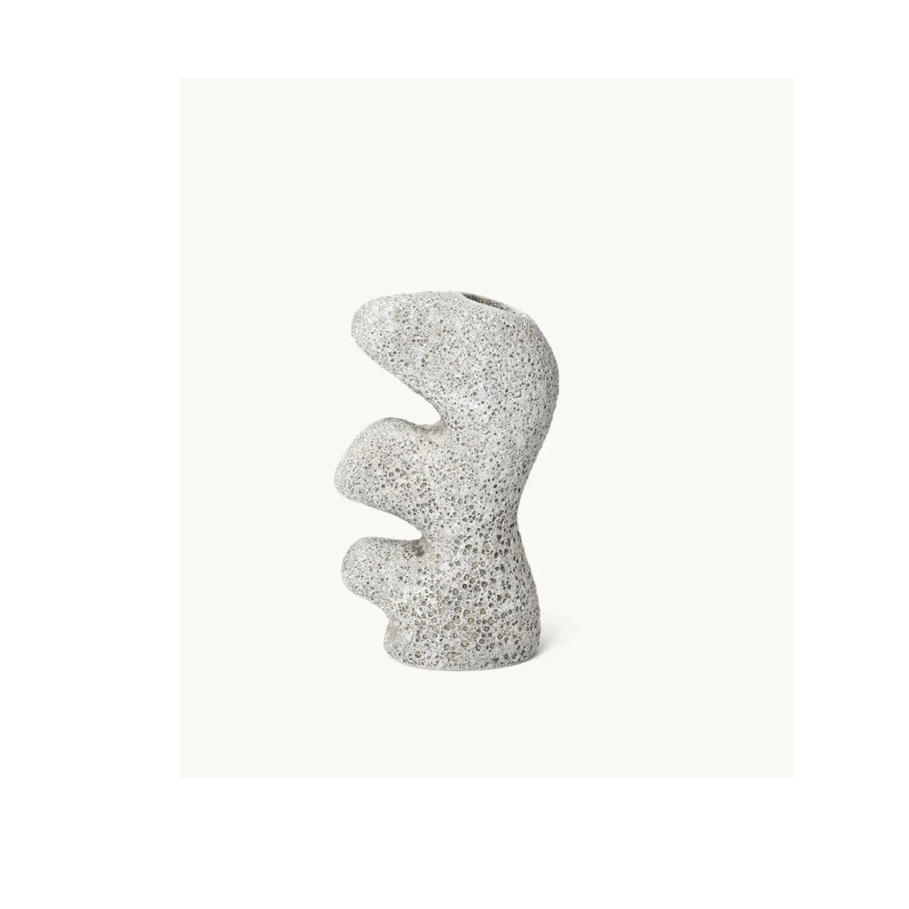 Ferm Living - Yara Vase, small - Grey Pumice