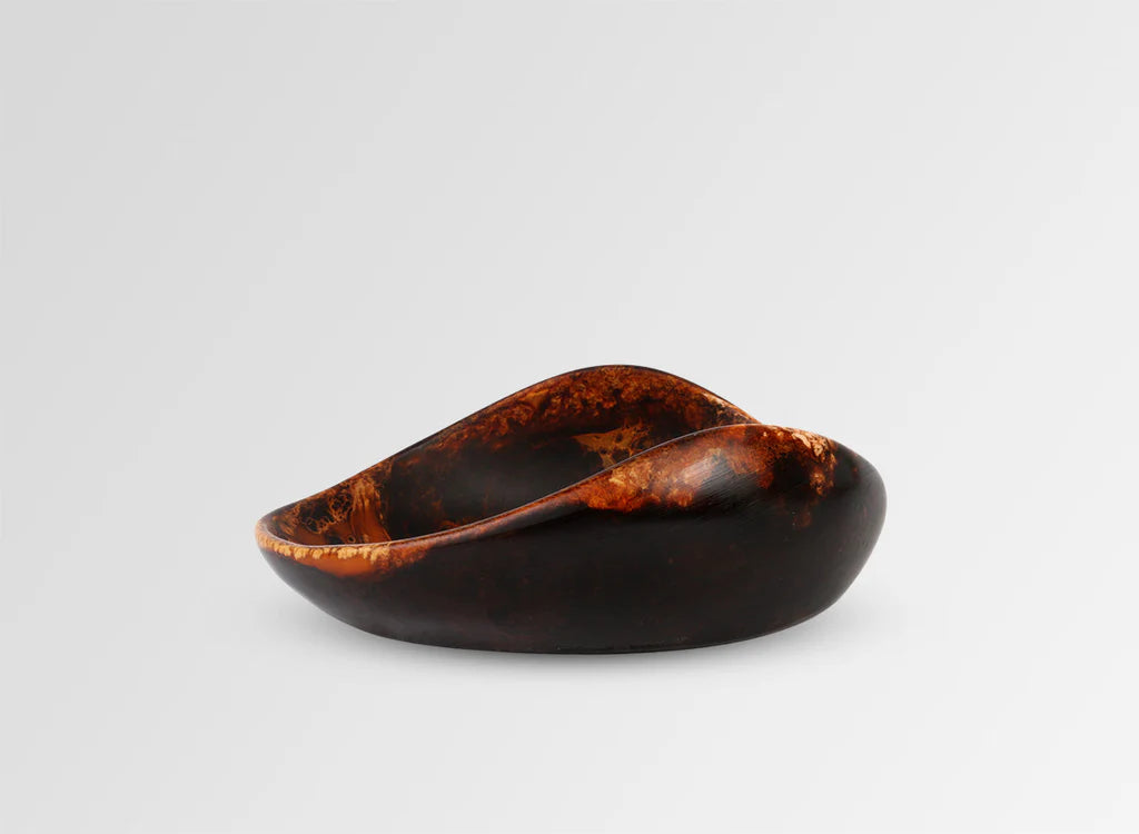 Dinosaur Designs - Small Leaf Bowl - Dark Horn