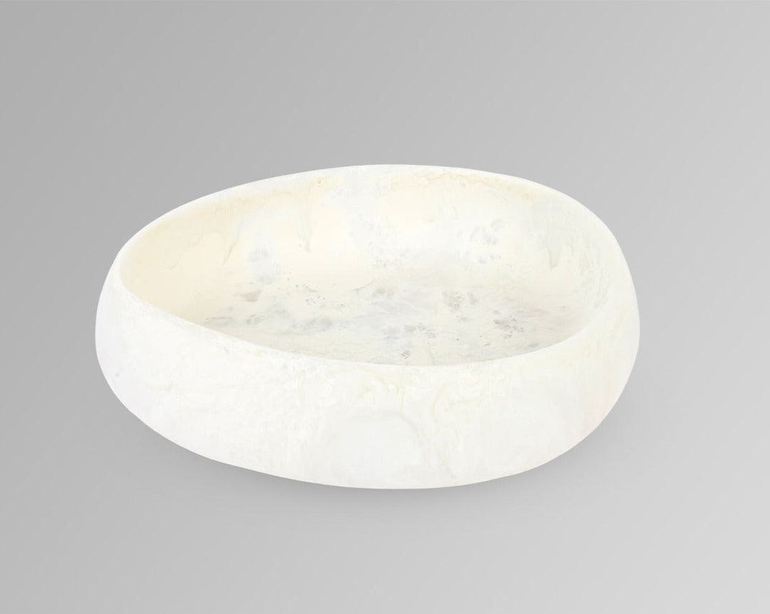 Dinosaur Designs - Rock Bowl Medium - Chalk Swirl