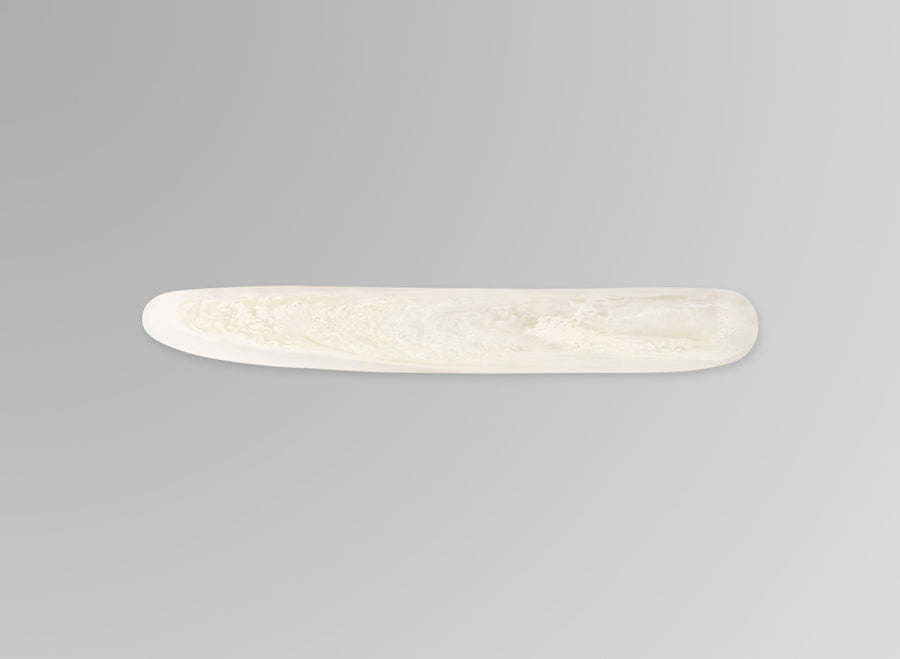 Dinosaur Designs - Stone Cheese Knife - Chalk Swirl
