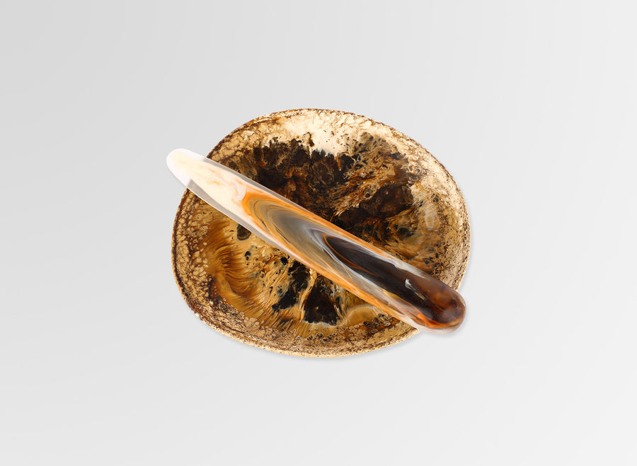 Dinosaur Designs - Stone Cheese Knife - Light Horn
