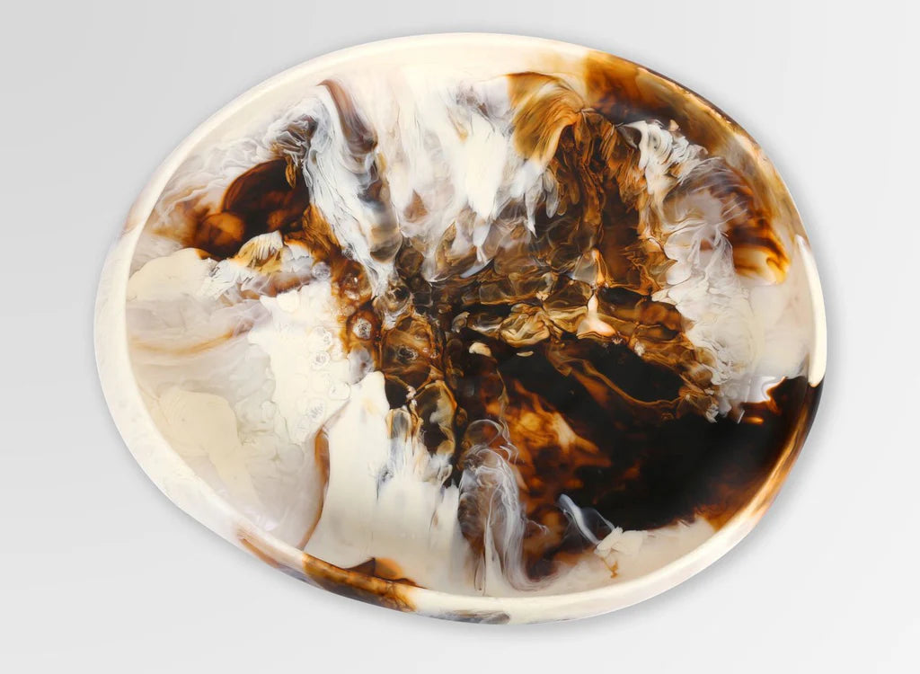 Dinosaur Designs - Rock Tray - Light Horn