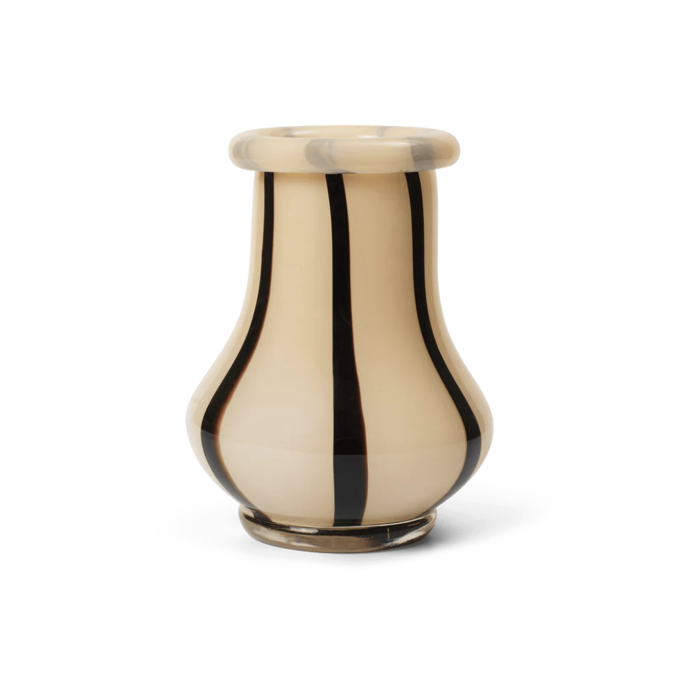 Ferm Living Riban Vase - H19 - Cream