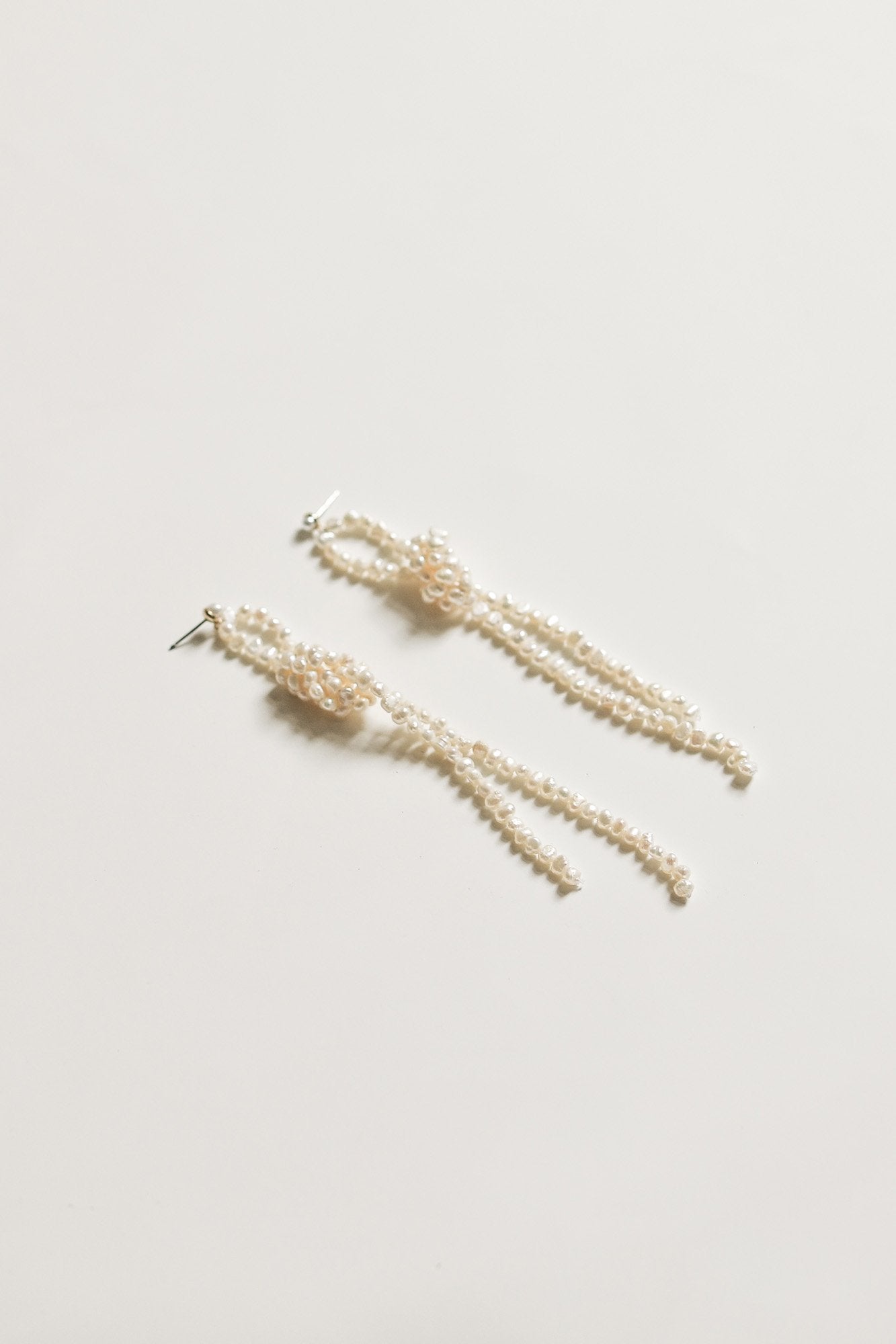 A.B Ellie Knotted Freshwater Pearl Strands - Post