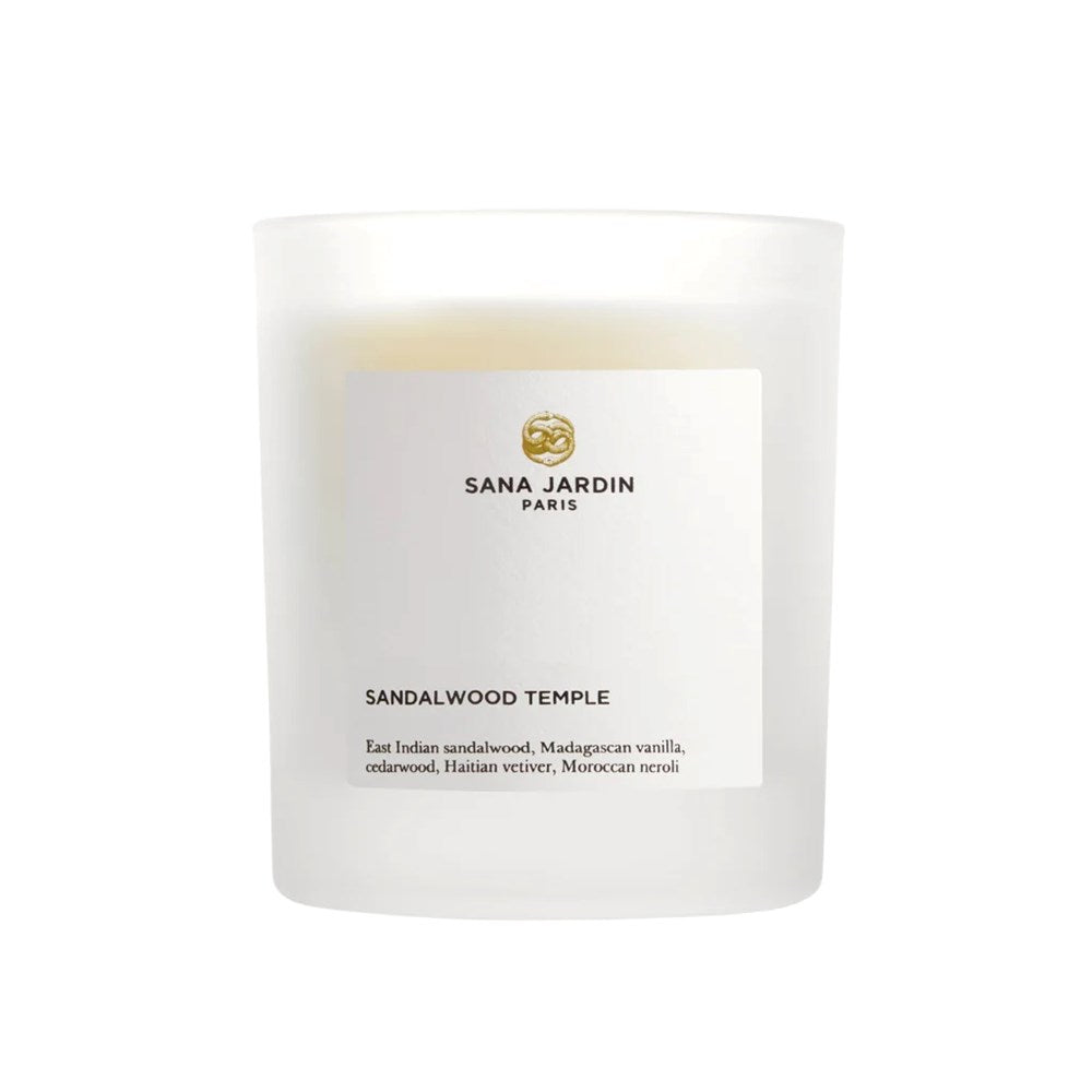 Sana Jardin - Sandalwood Temple Scented Candle (Vegan)