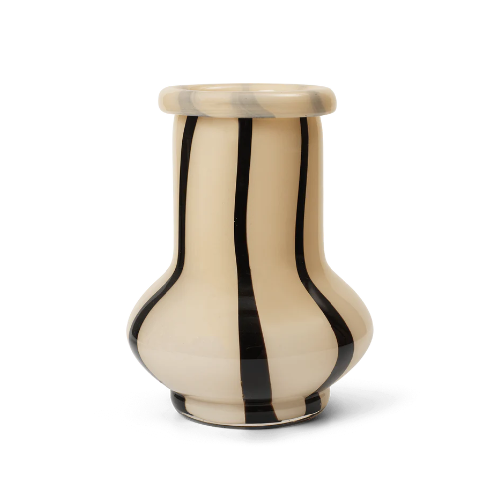Ferm Living Riban Vase - H24 - Cream