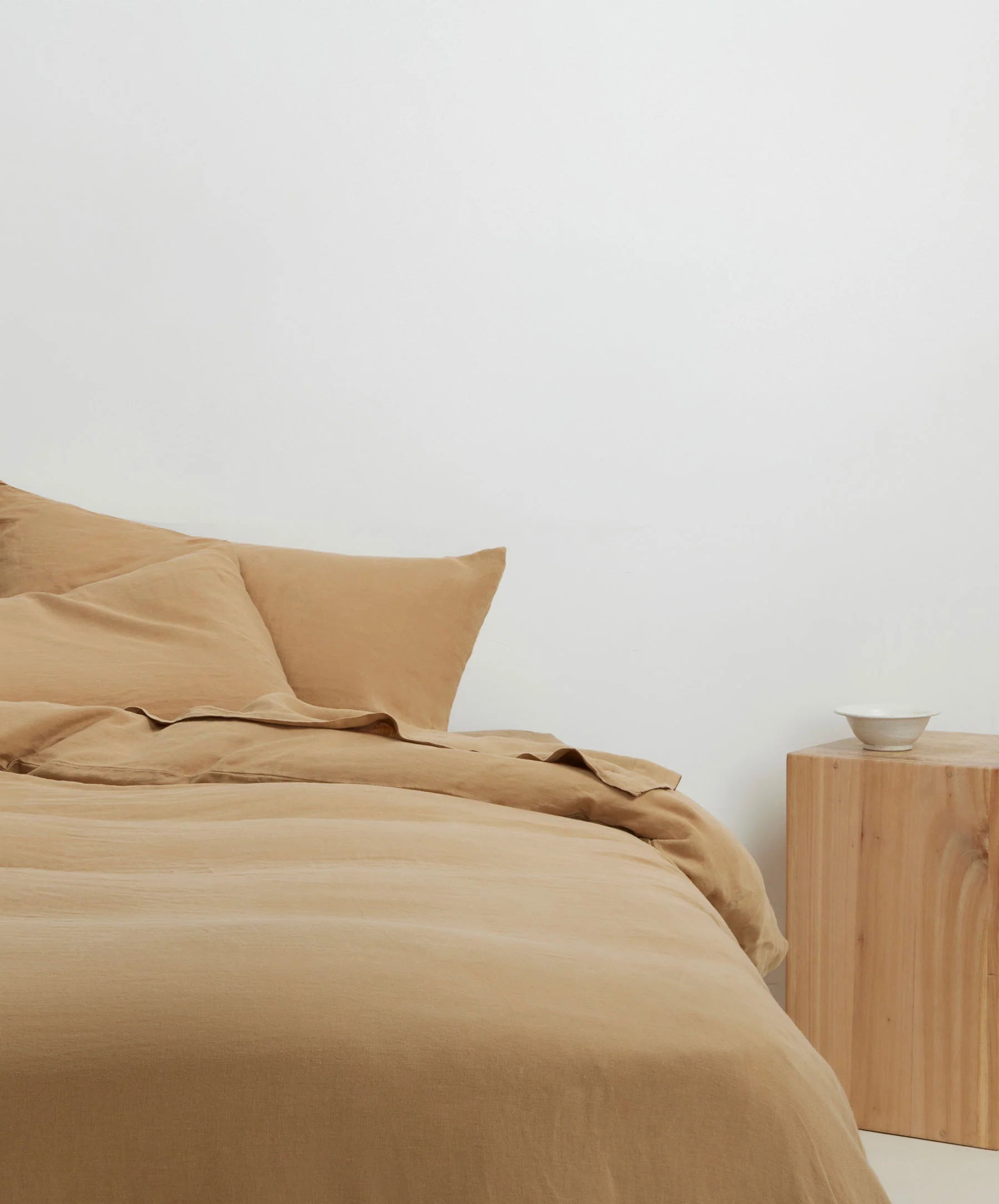 Cultiver - Linen Duvet Cover - Sand - King