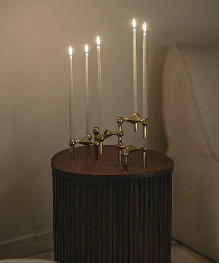 STOFF Nagel - Taper Candles by Ester & Erik (Off-White - pack of 6 )