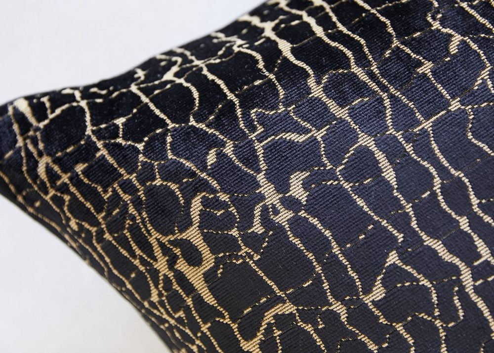 KANU CUSHION cover - BLACK (55X55)