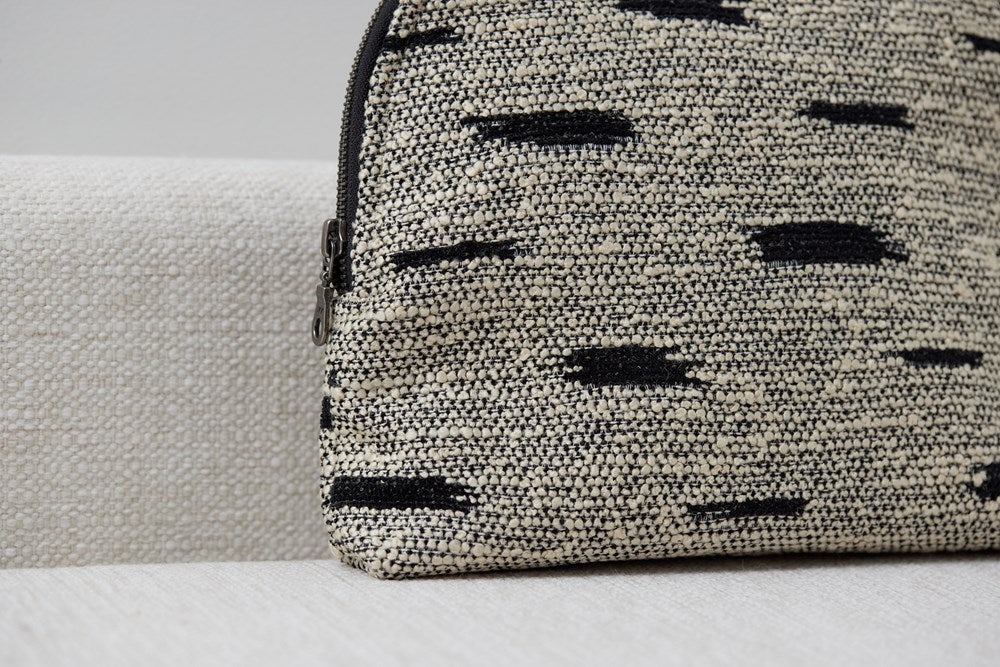 Ikat Boucle Pouch