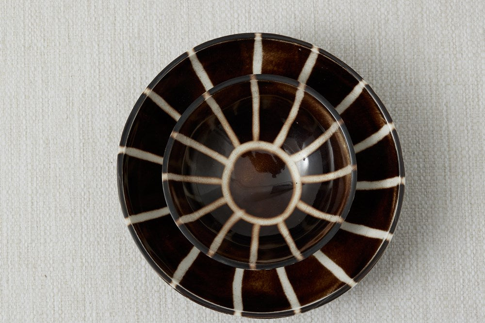 Zuri Resin & Horn Bowl Round