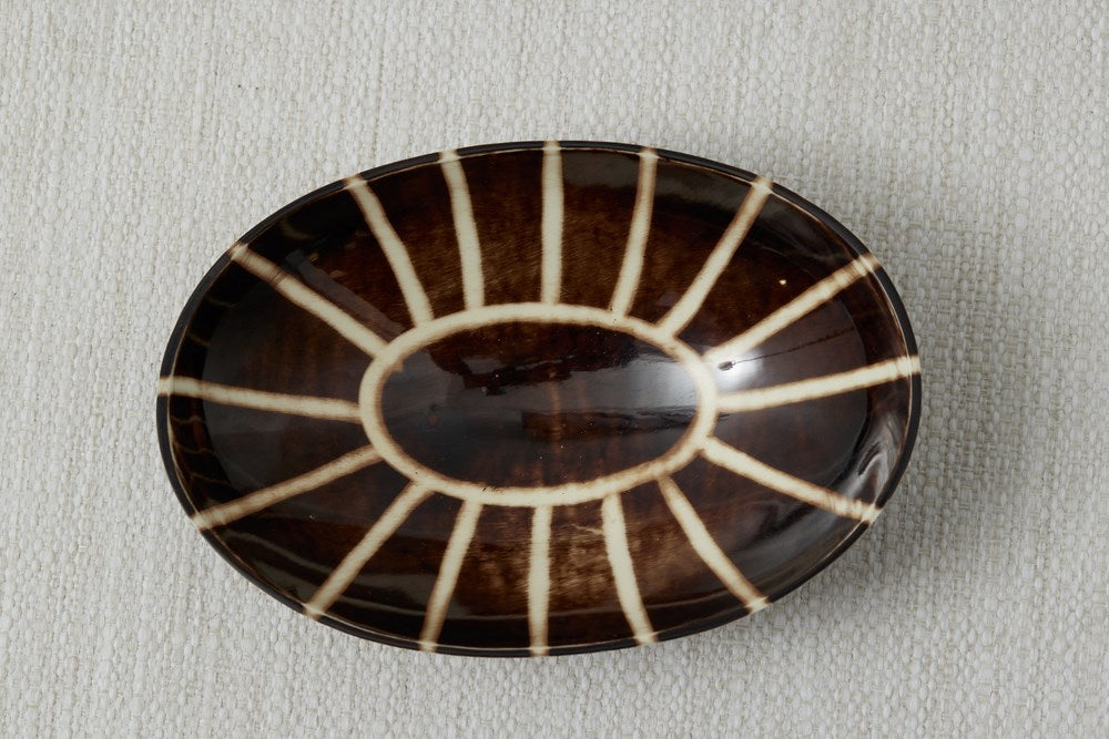 Zuri Resin & Horn Bowl Oval