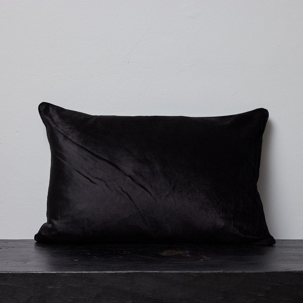 Tulay cushion cover - No fringe - Black