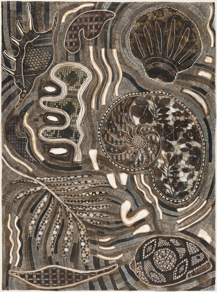 ALISSA WRIGHT- MOONTIDE 1 - XL ARTWORK (FRAMED)