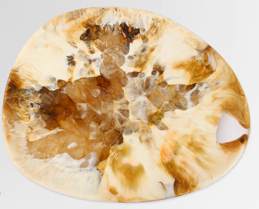 Dinosaur Designs - Pebble Platter - Light Horn