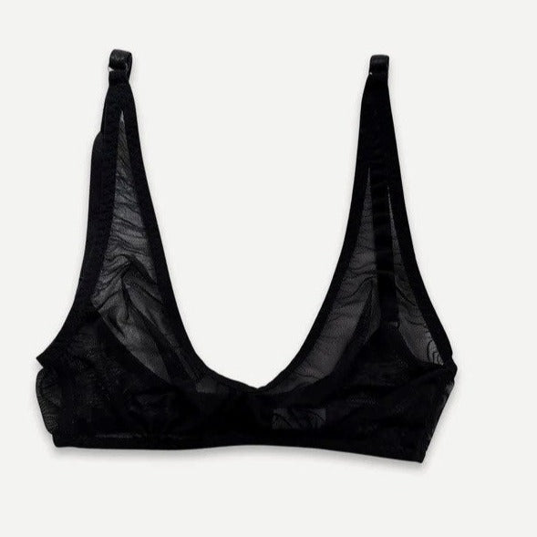 Kye Intimates Ikebana Bra - Black