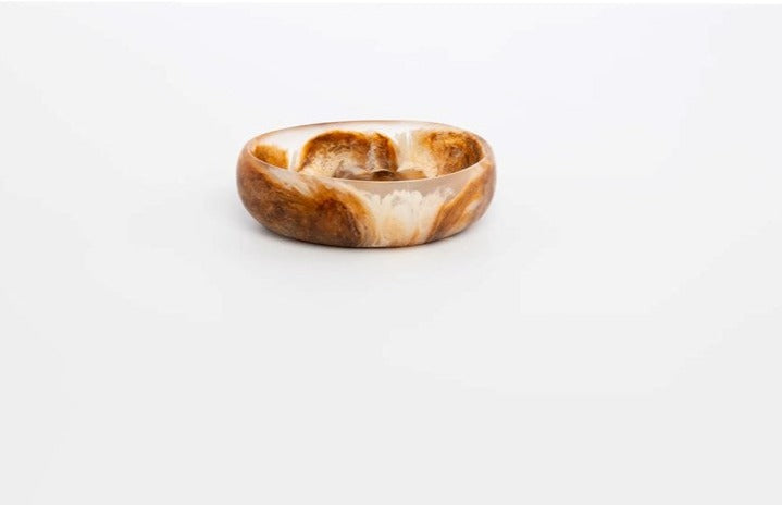 Dinosaur Designs - Rock Bowl Small - Light Horn
