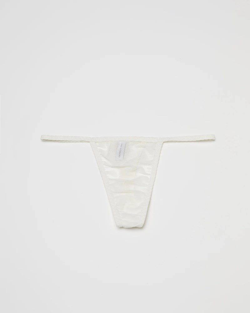 Kye Intimates Standard Thong - Bone