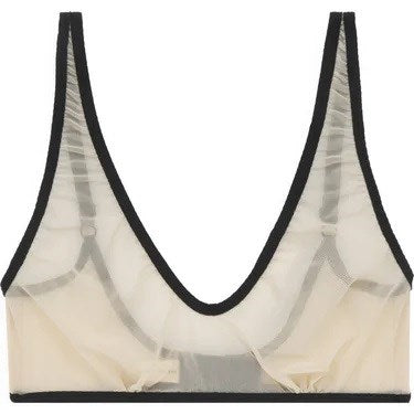 Kye Intimates Ikebana Bra - Black/Ecru