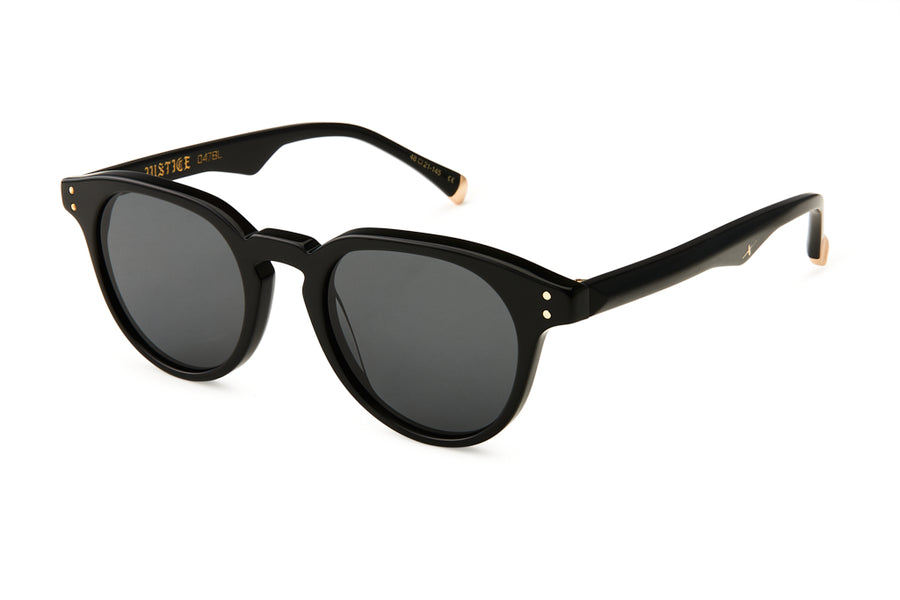 Oscar and Frank Justice Black gloss Leilah