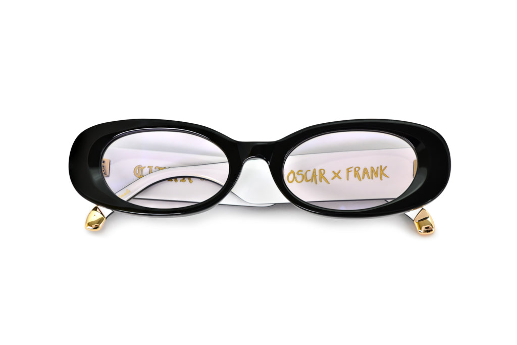 Oscar & Frank - Citra - Gloss Black White / Purple Photochromic