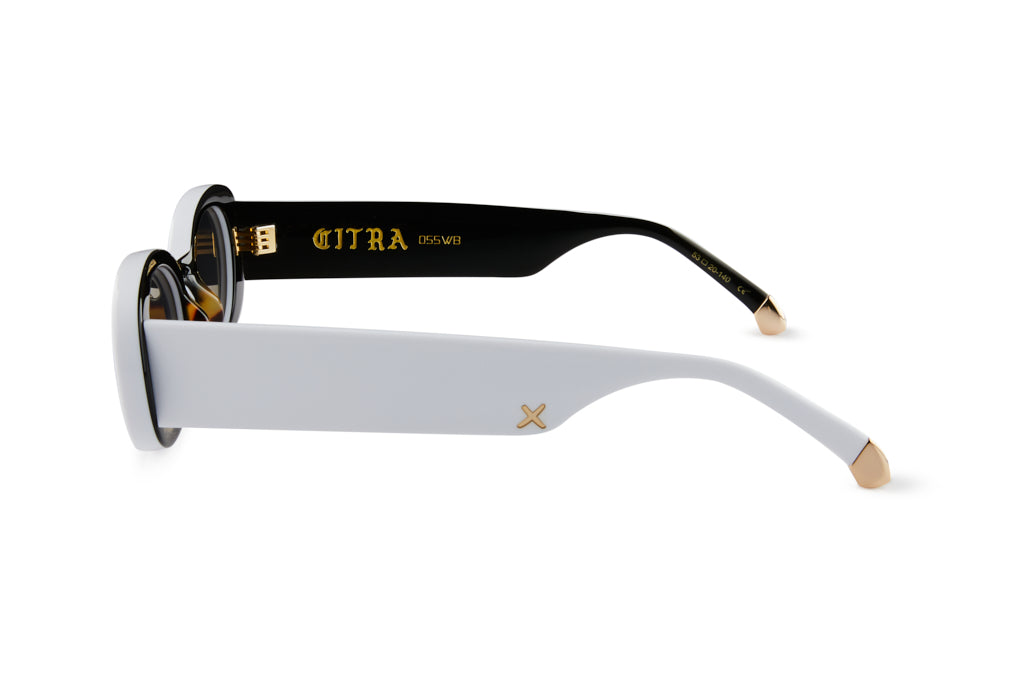 Oscar & Frank - Citra - White/Black