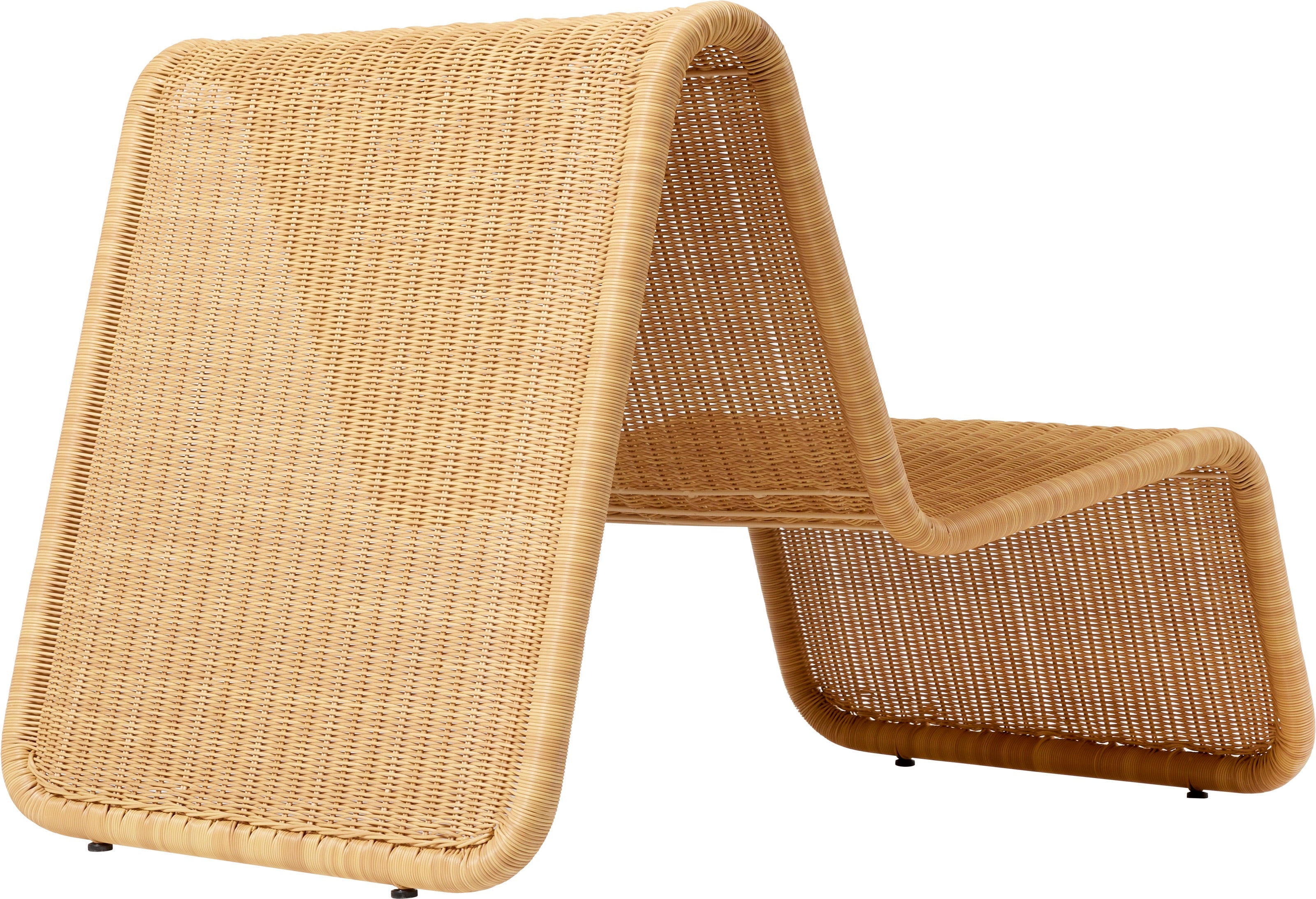 GUBI - P3 Outdoor Lounge Chair - Natural Tone
