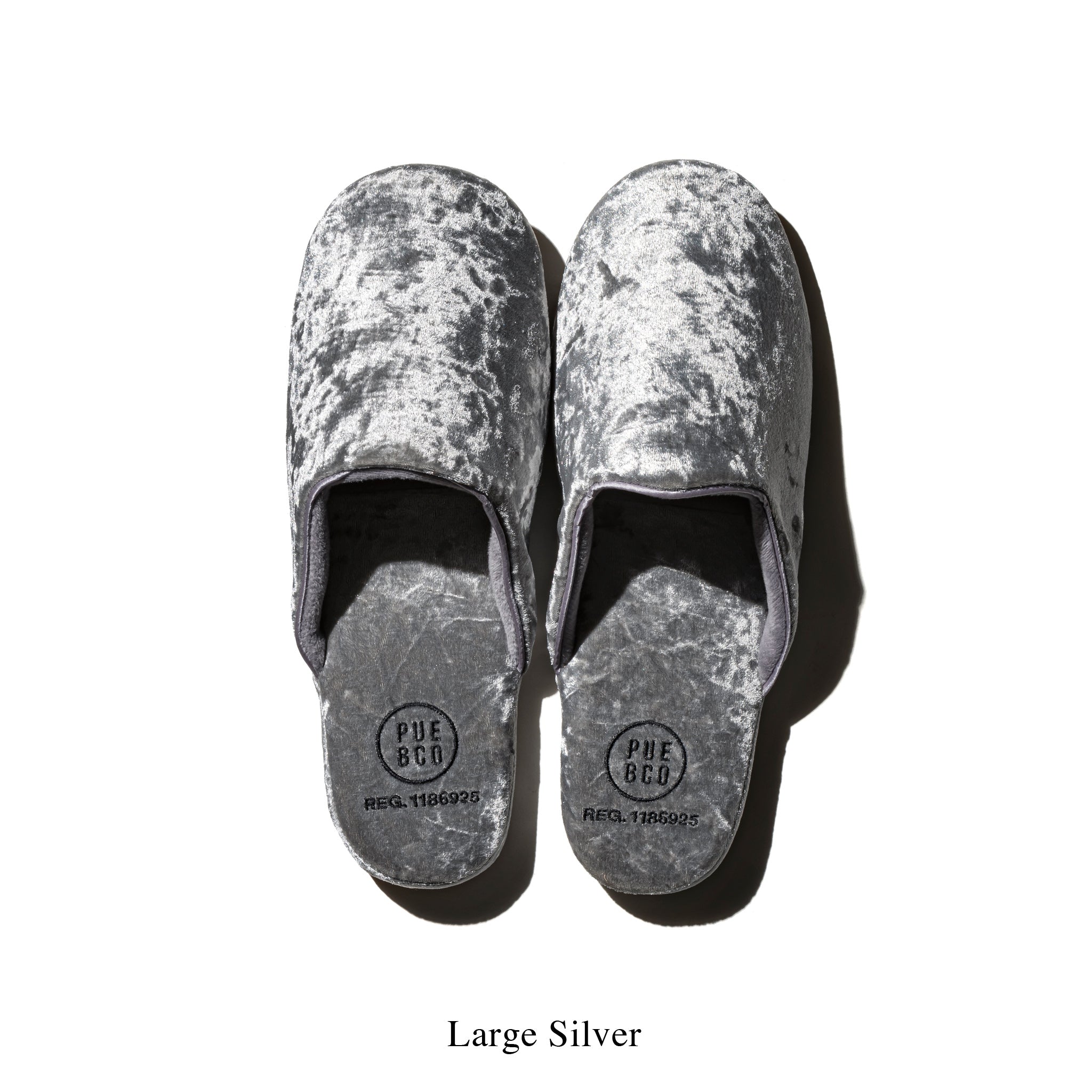 Puebco - Velvet Slipper Silver - Large