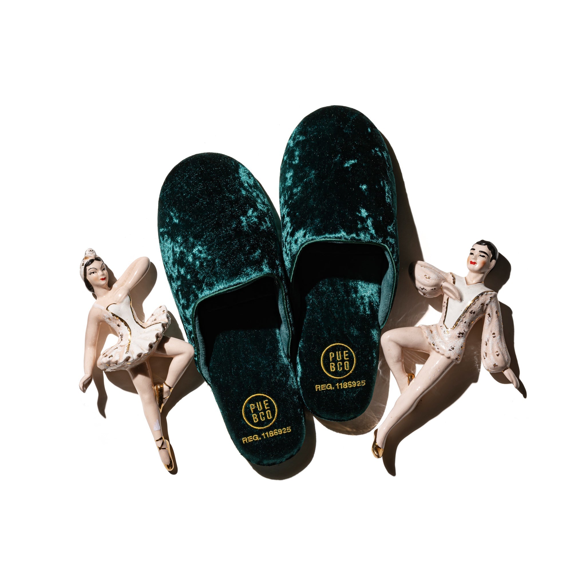 Puebco - Velvet Slipper Green - Large