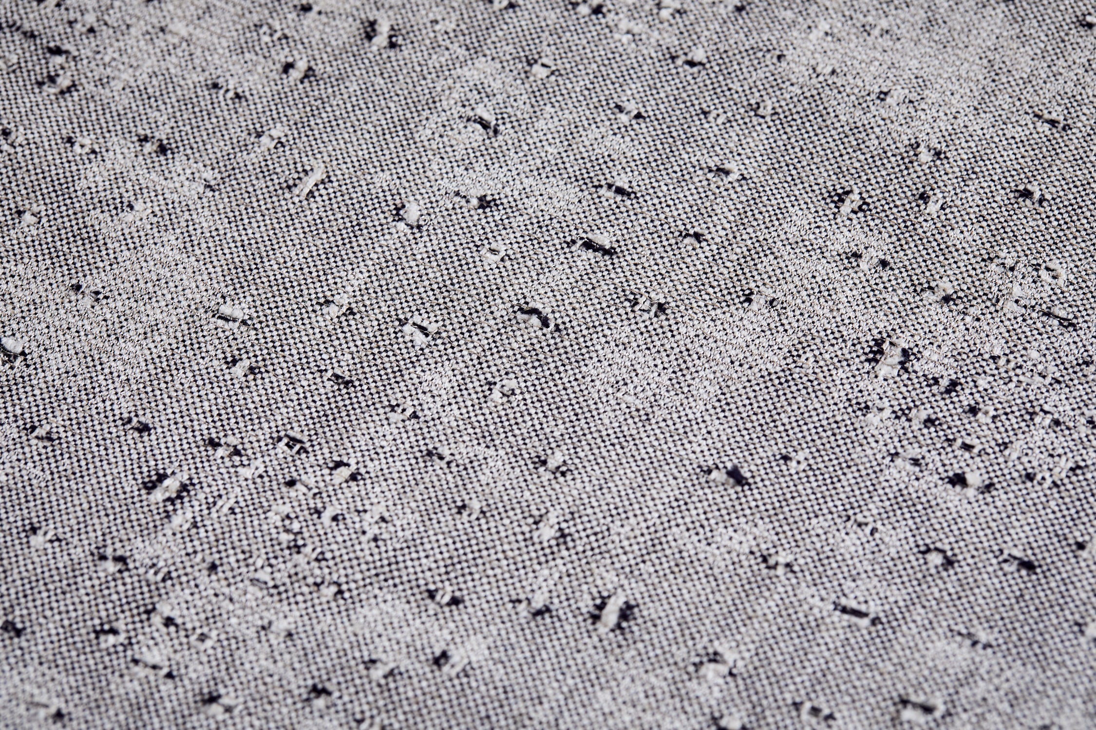 Strapatta linen cushion - Charcoal