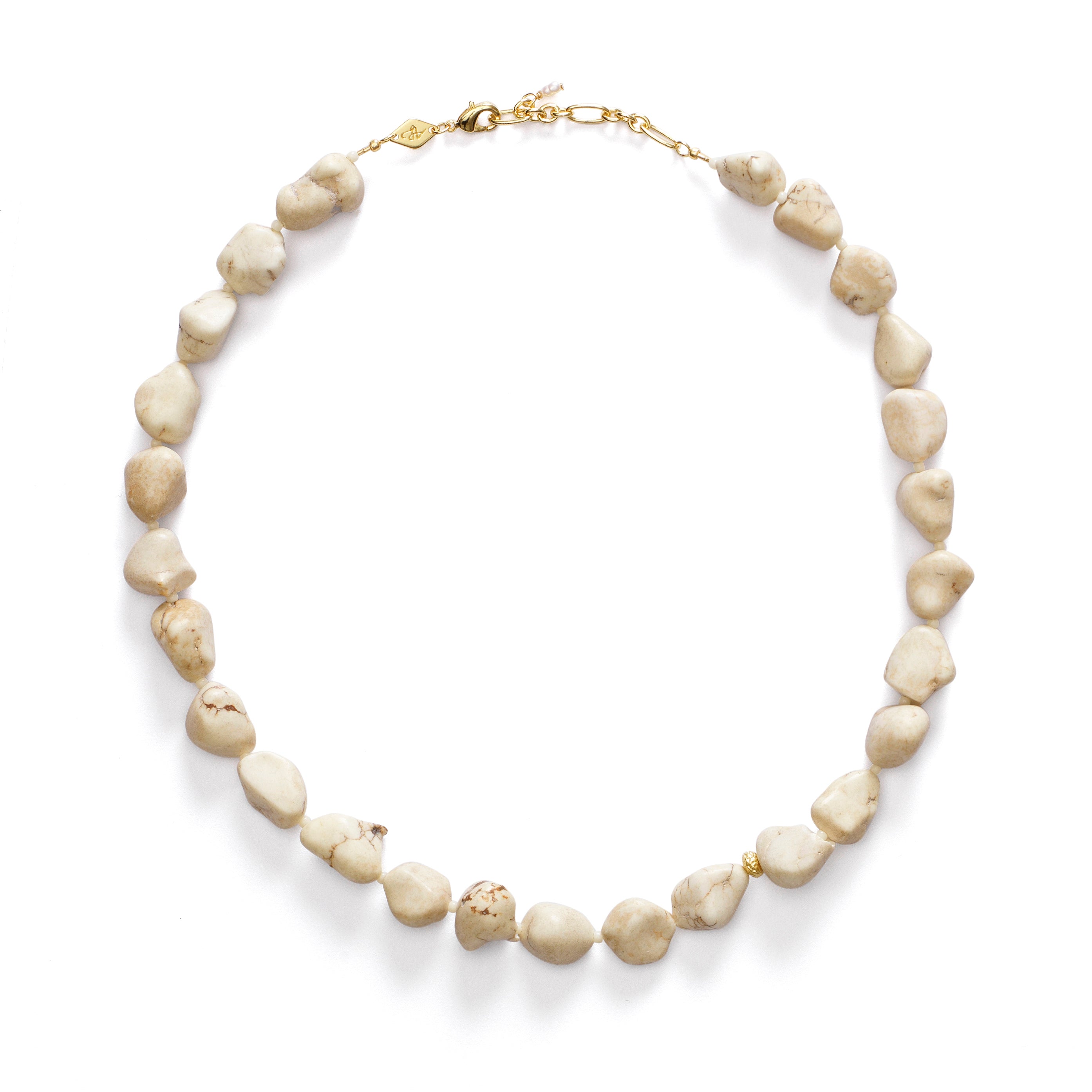 Anni Lu -Beach Cocktail Necklace - Ecru