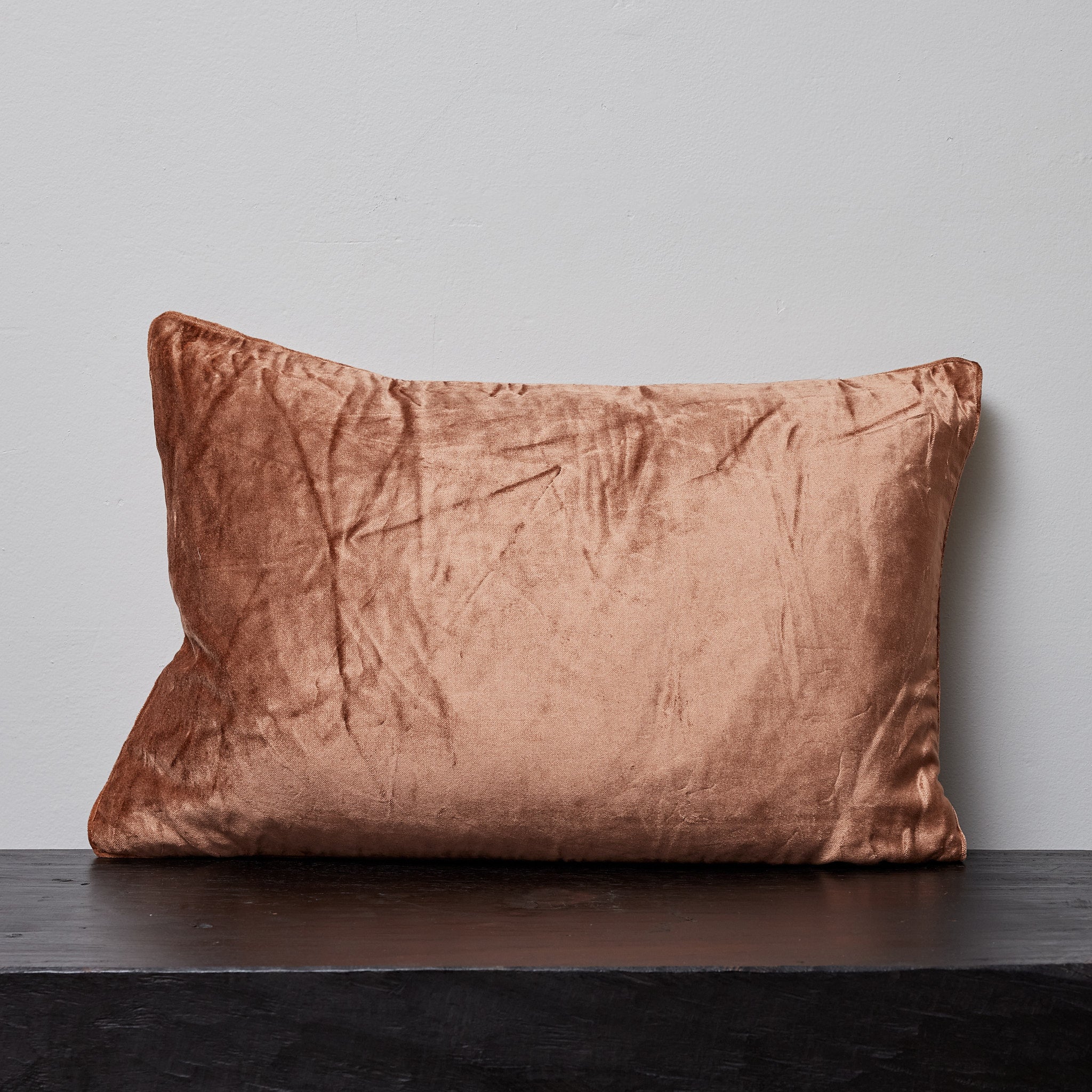 Tulay cushion - No fringe - Rust