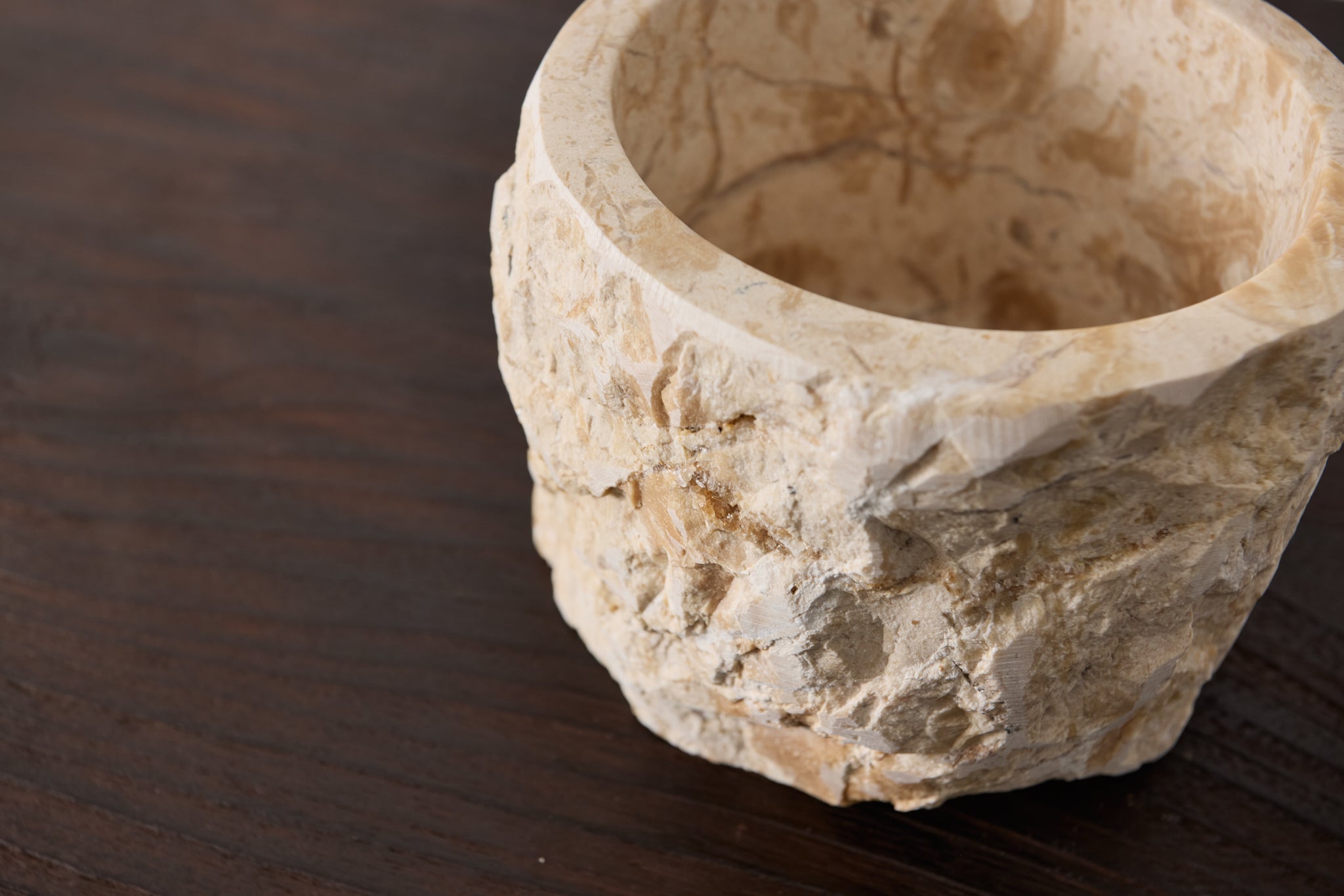 carved marble vessel