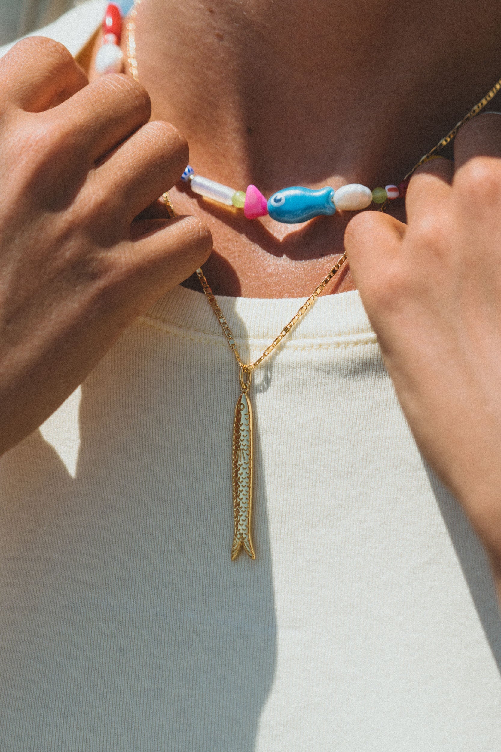 ANNI LU - Happy Necklace Gold