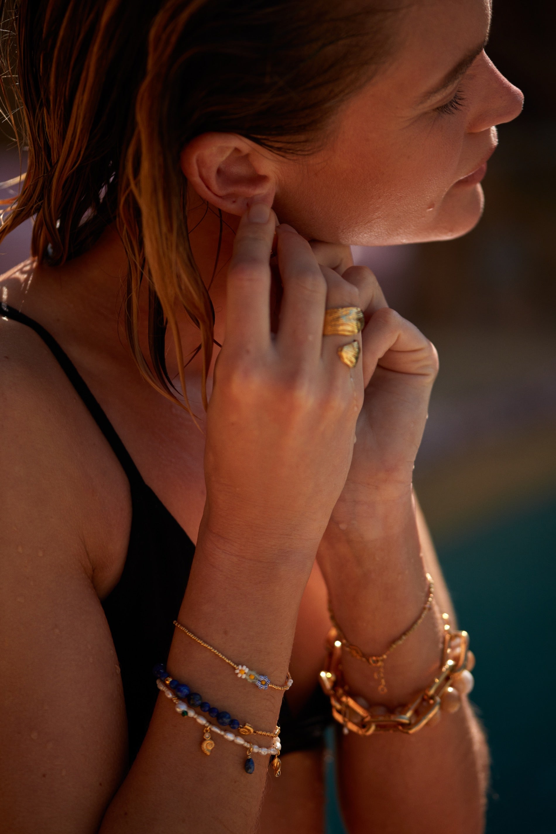 ANNI LU - Clemence Bracelet Speckle