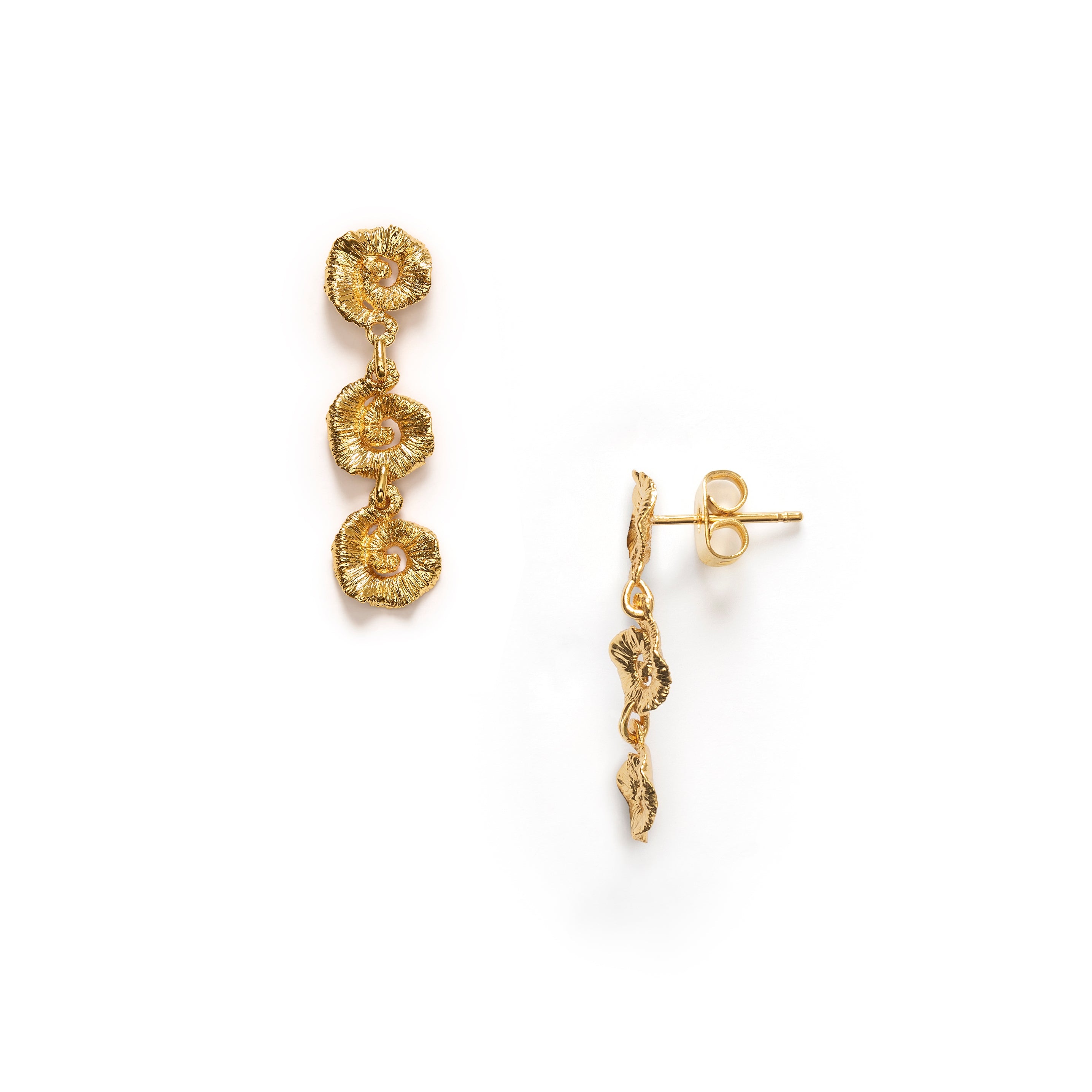 ANNI LU - Triple Sun Earrings