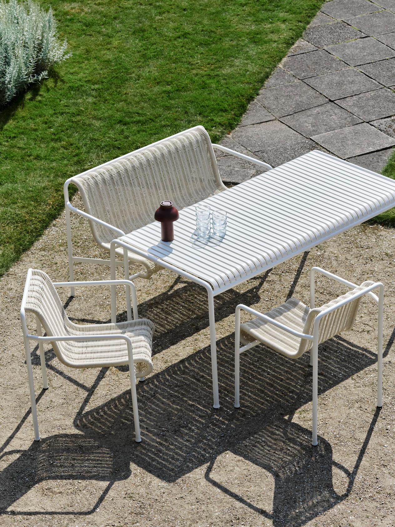 HAY - Palissade Cord Dining Armchair -  Anthracite