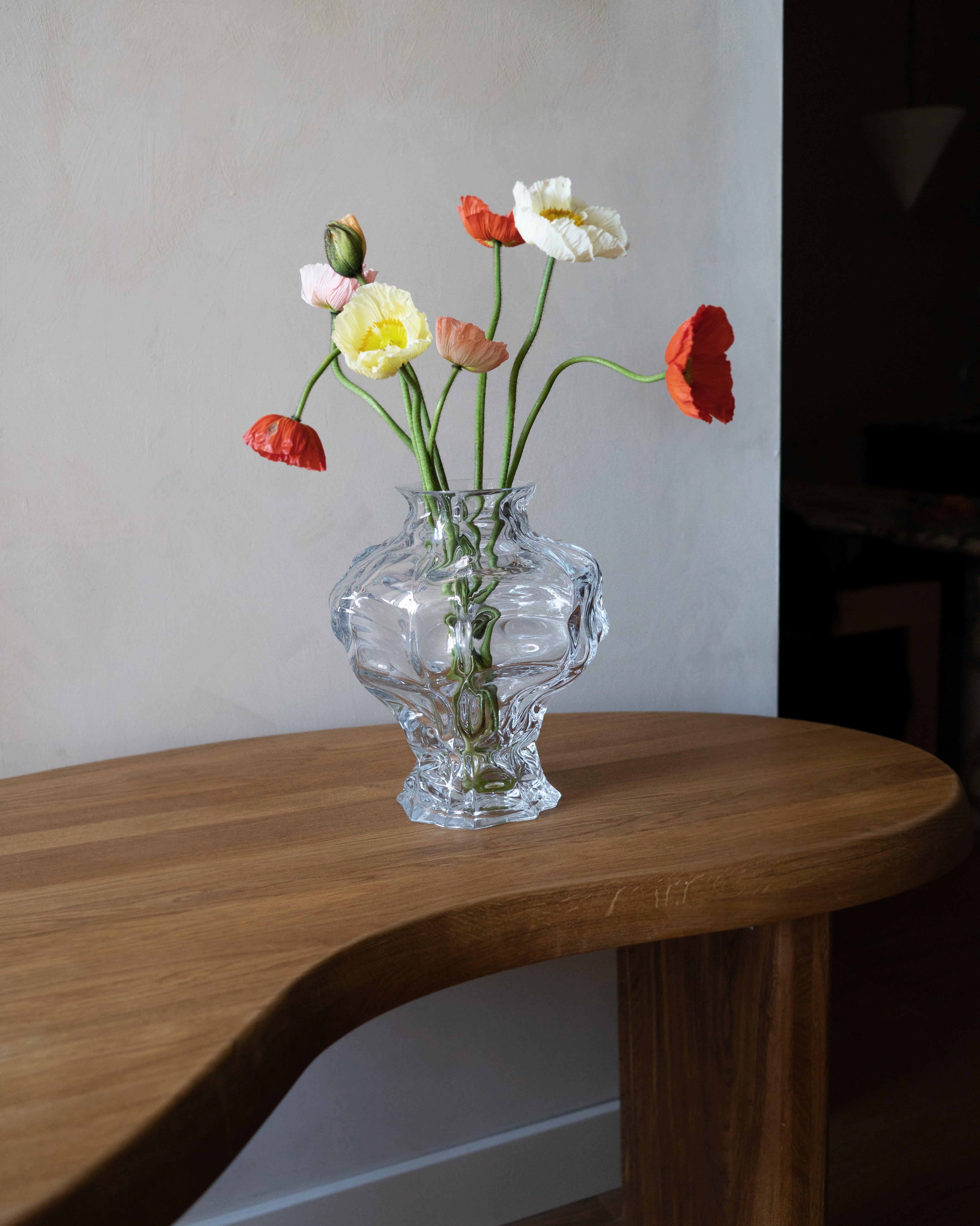 Hein Studio - Ammonit Vase - Clear
