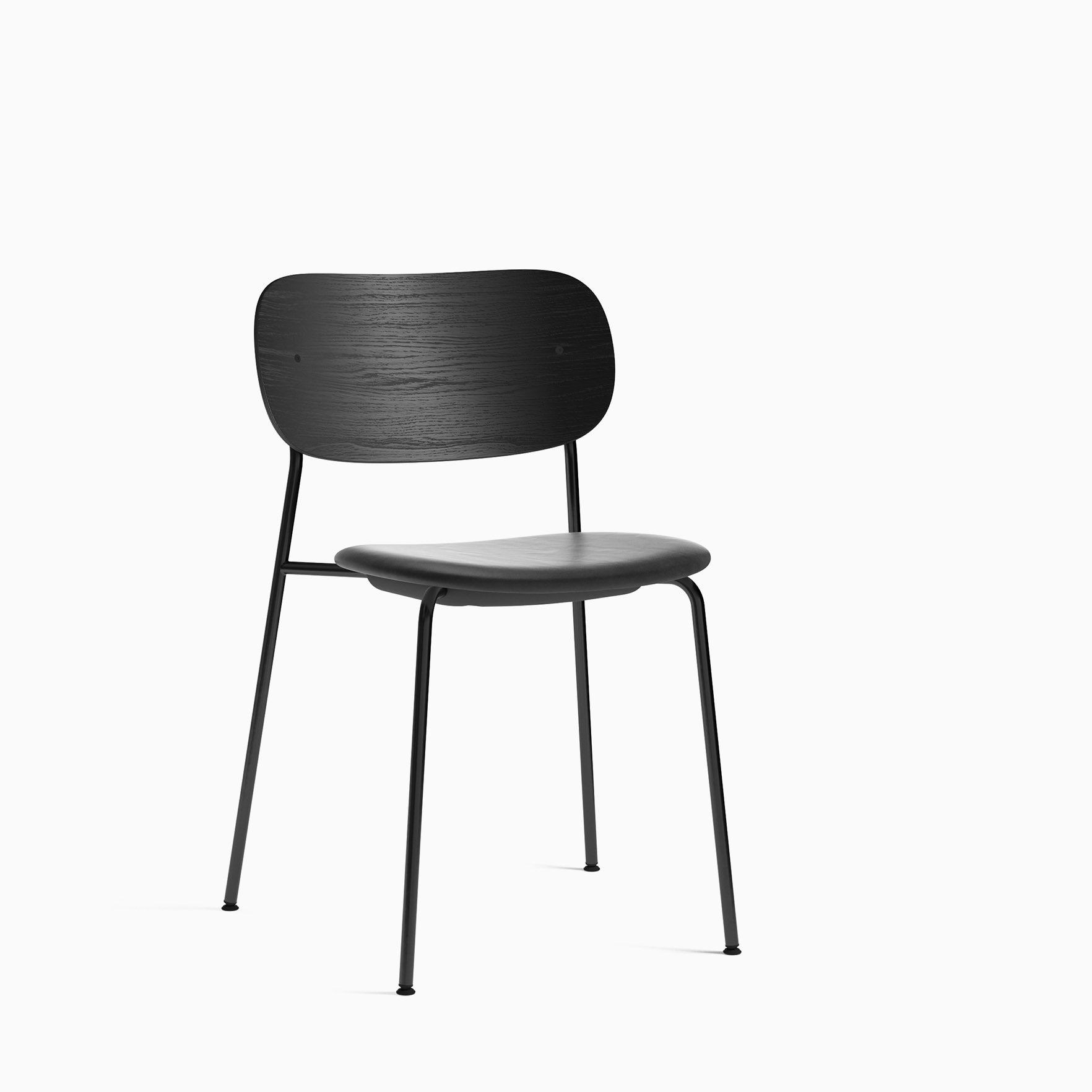 AUDO -  Copenhagen Co Dining Chair - Upholstered Seat