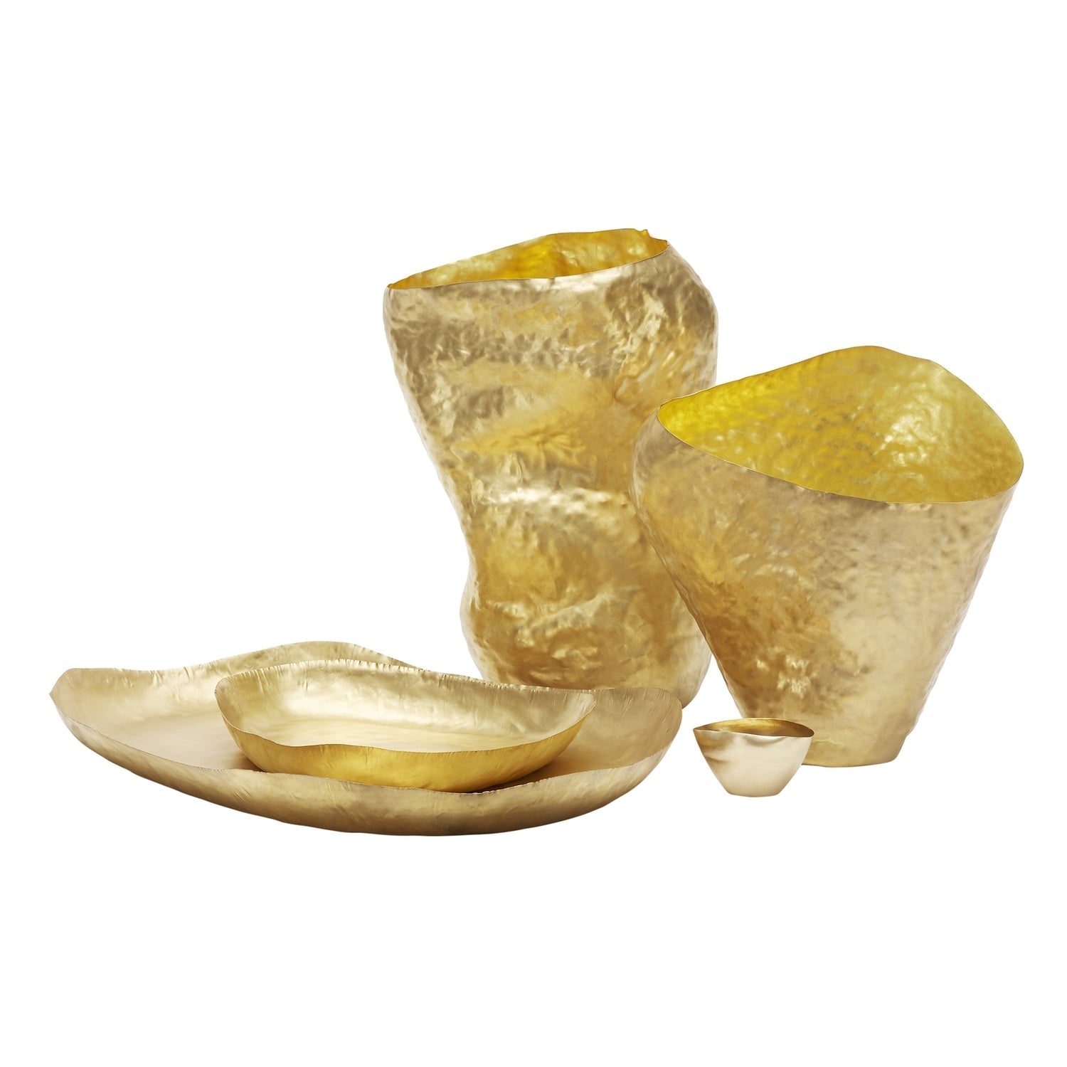 Tom Dixon - Bash Wide Vessel - Gold