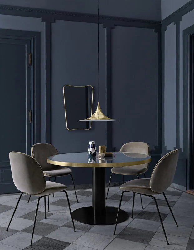 GUBI - Semi Pendant Lamp 60cm - Brass