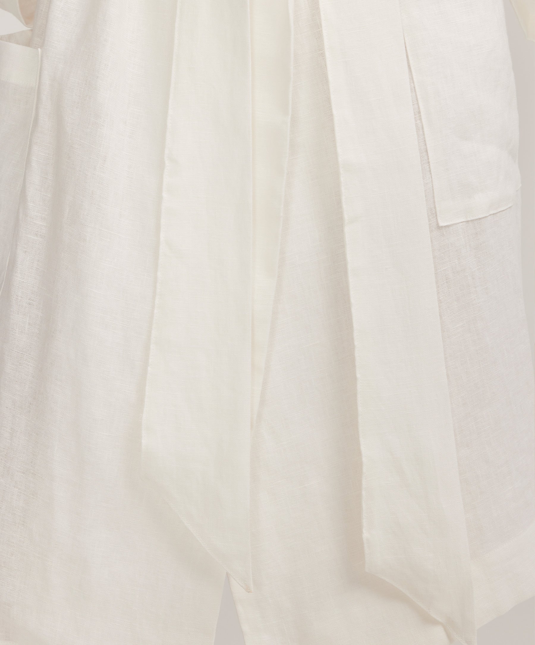 Cultiver Linen Robe - Ivory