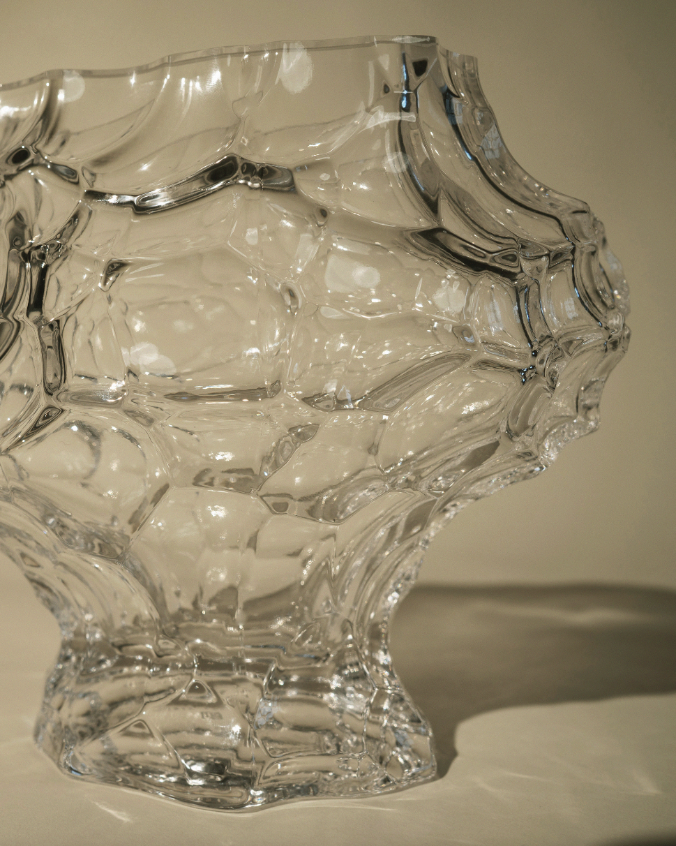 Hein Studio - Canyon Vase - Medium - Clear