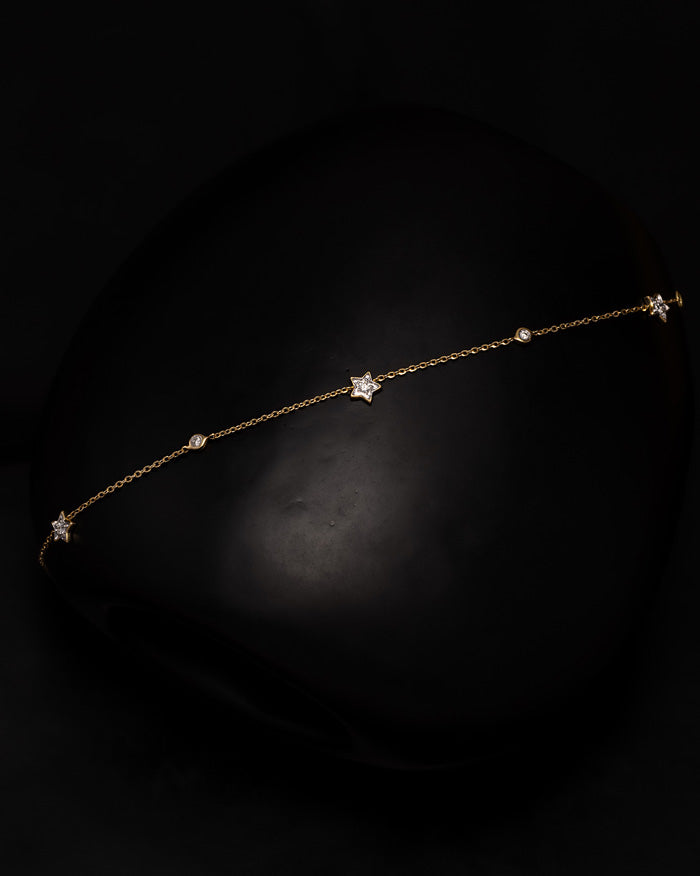 Constellate - Nerva Yellow Gold Bracelet