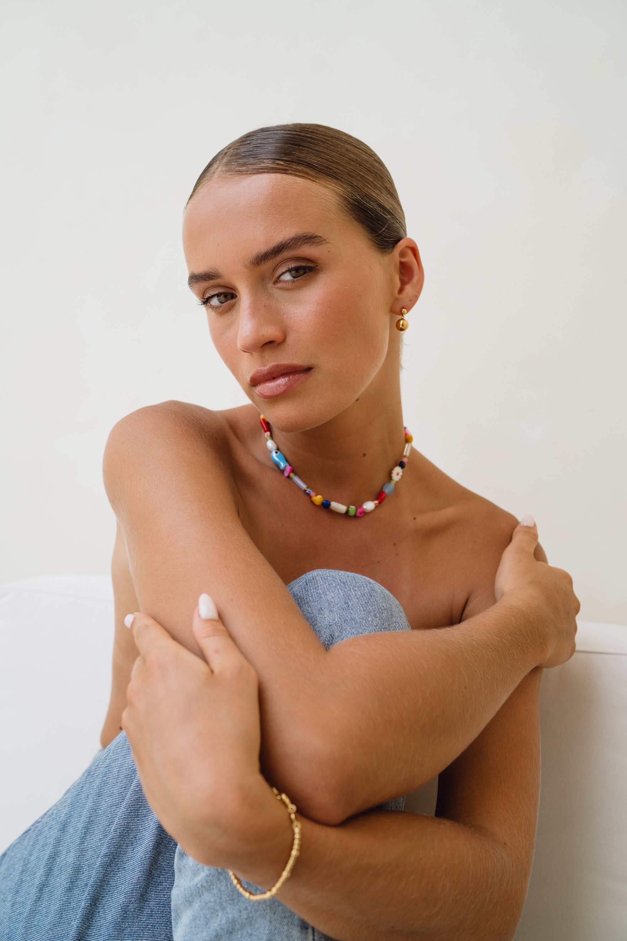 ANNI LU - Happy Necklace Gold