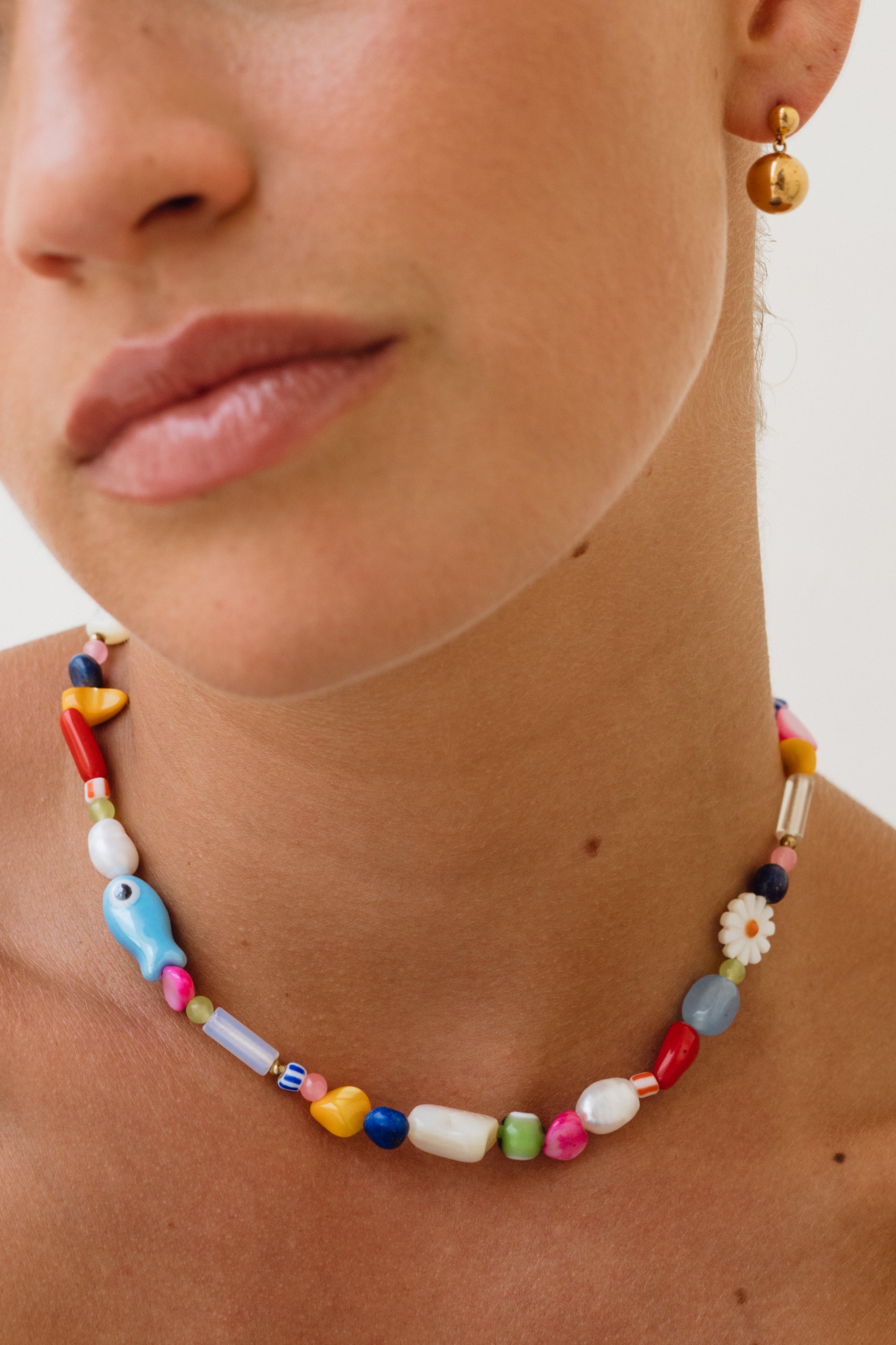 ANNI LU - Happy Necklace Gold