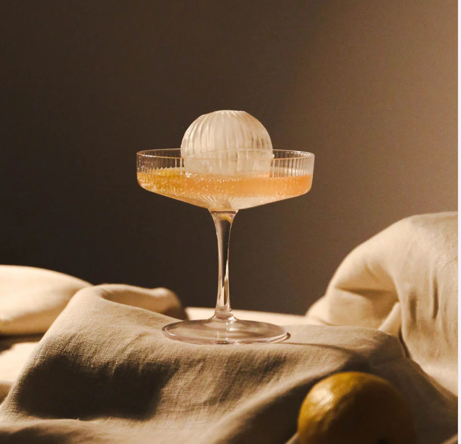 Ferm Living - Ripple Champagne Saucers