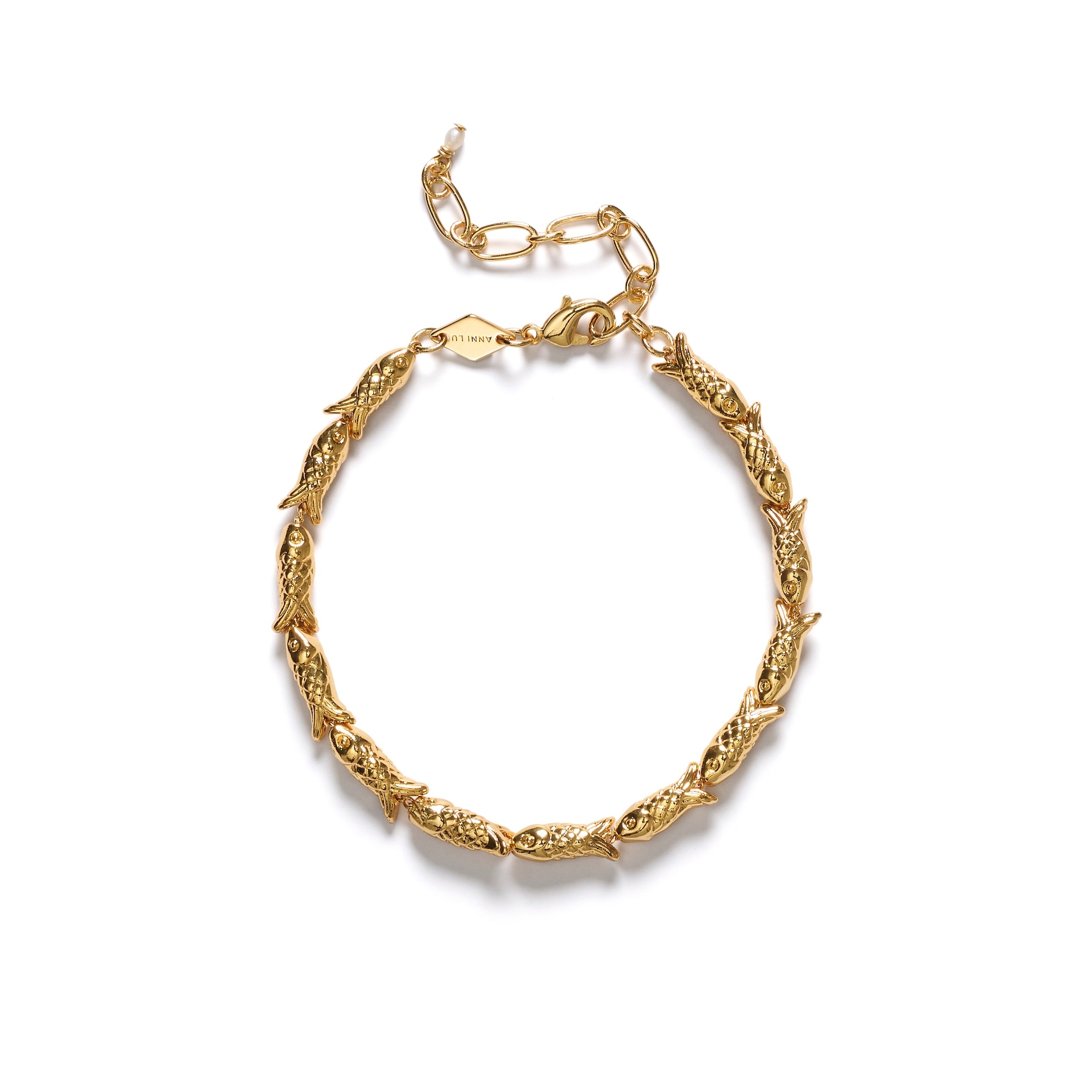 ANNI LU - Fishy Bracelet - Gold