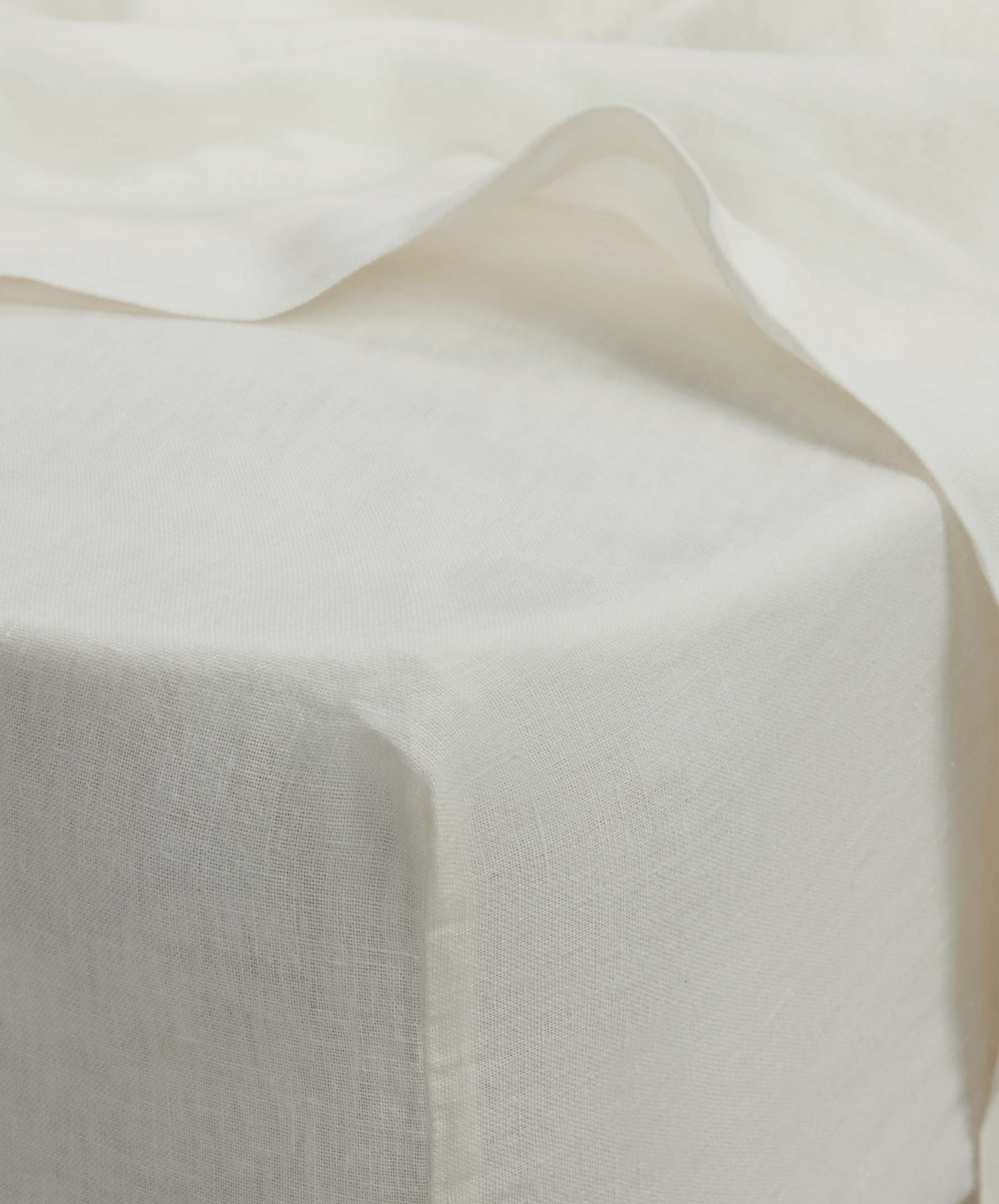 Cultiver - Linen Fitted Sheet - Ivory