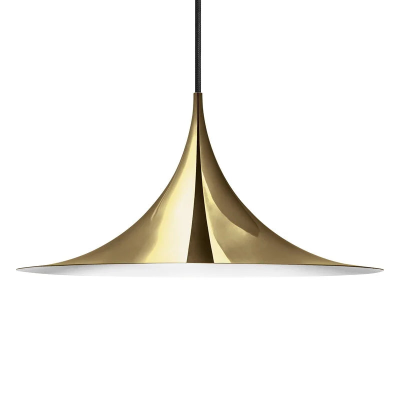 GUBI - Semi Pendant Lamp 60cm - Brass